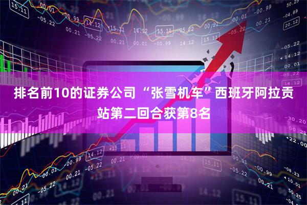 排名前10的证券公司 “张雪机车”西班牙阿拉贡站第二回合获第8名